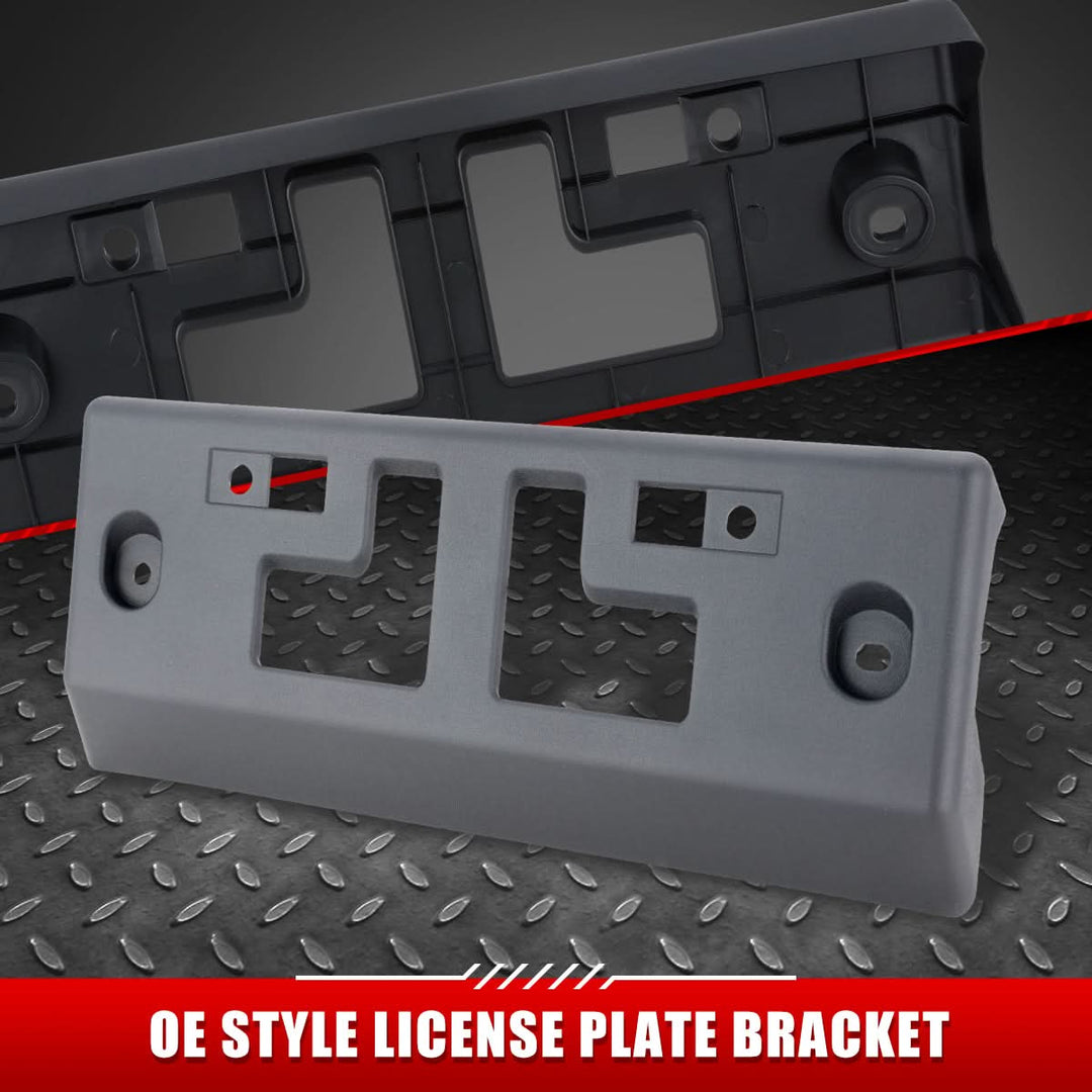 2019-2020 Nissan Maxima Front License Plate Mounting Bracket - Black