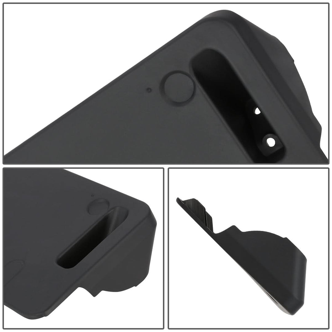 2015-2018 Porsche Macan Front License Plate Mounting Bracket - Black