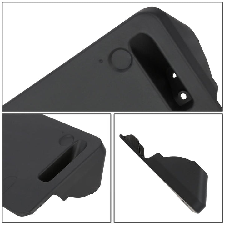 2015-2018 Porsche Macan Front License Plate Mounting Bracket - Black