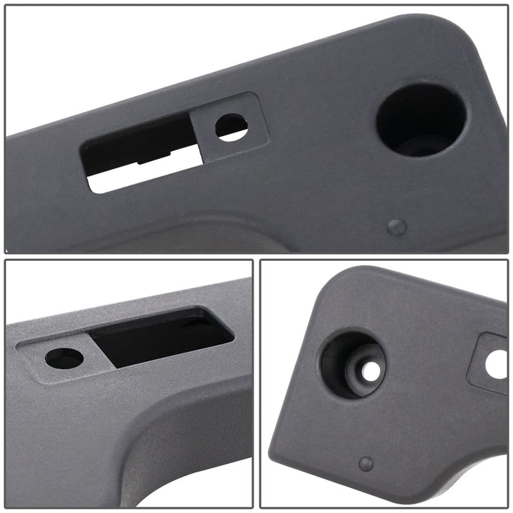 2005-2008 Toyota Matrix Front License Plate Mounting Bracket - Black
