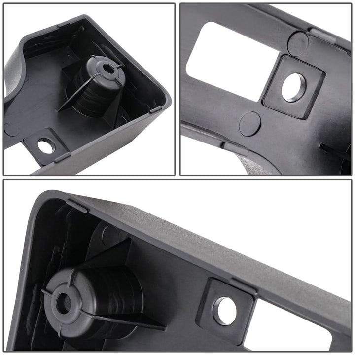 2005-2008 Toyota Matrix Front License Plate Mounting Bracket - Black