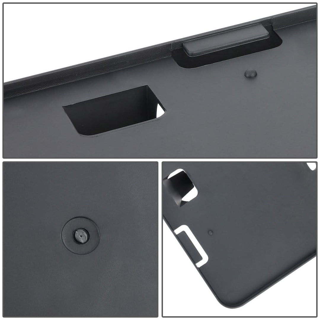 2012-2014 Toyota Camry Front License Plate Mounting Bracket Black