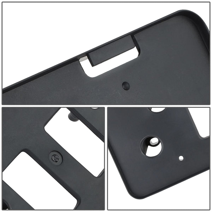 15-17 Toyota Camry Front License Plate Mounting Bracket - Black