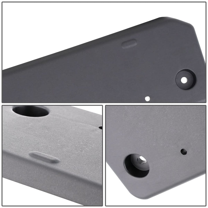 2014-2021 Toyota 4Runner License Plate Mounting Bracket - Front Black