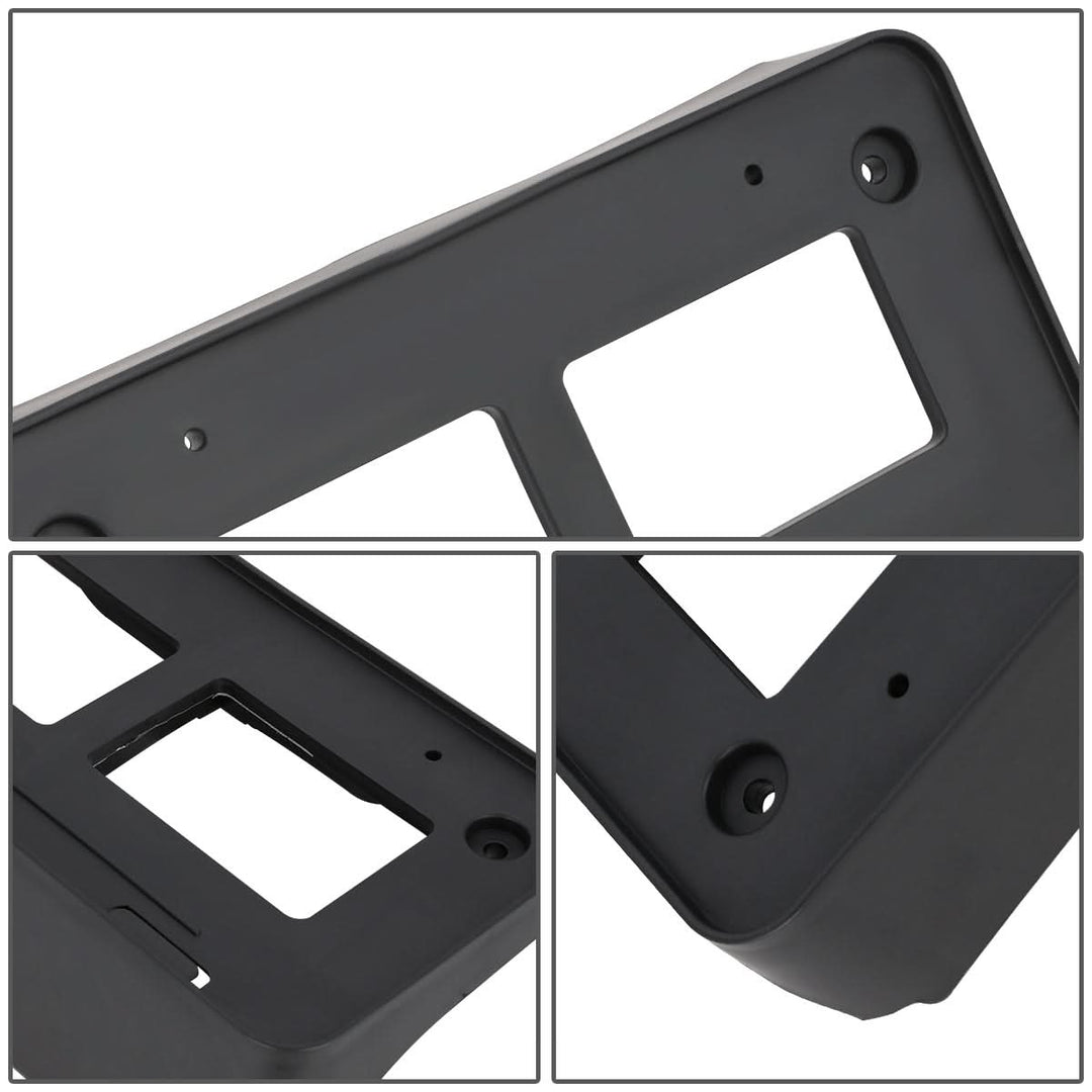 2016-2021 Toyota Tacoma Front License Plate Mounting Bracket Black