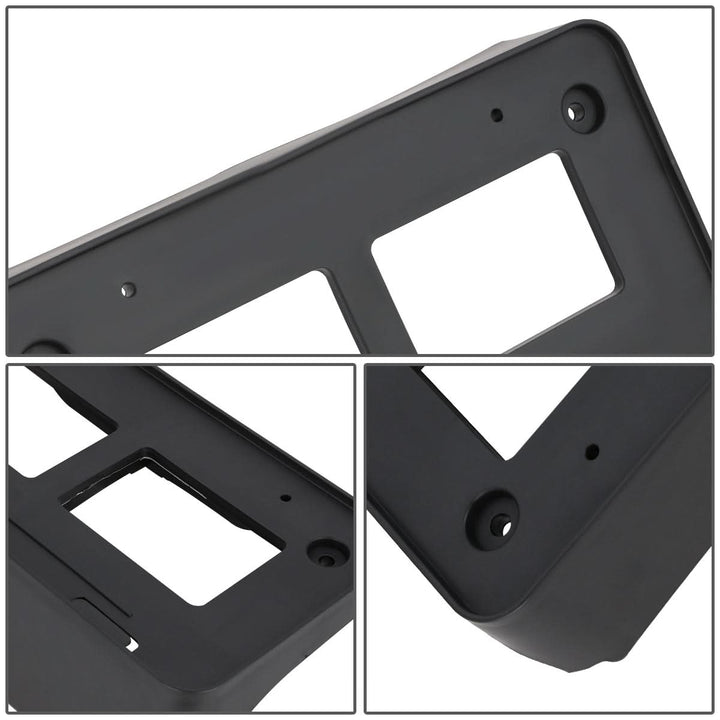 2016-2021 Toyota Tacoma Front License Plate Mounting Bracket Black