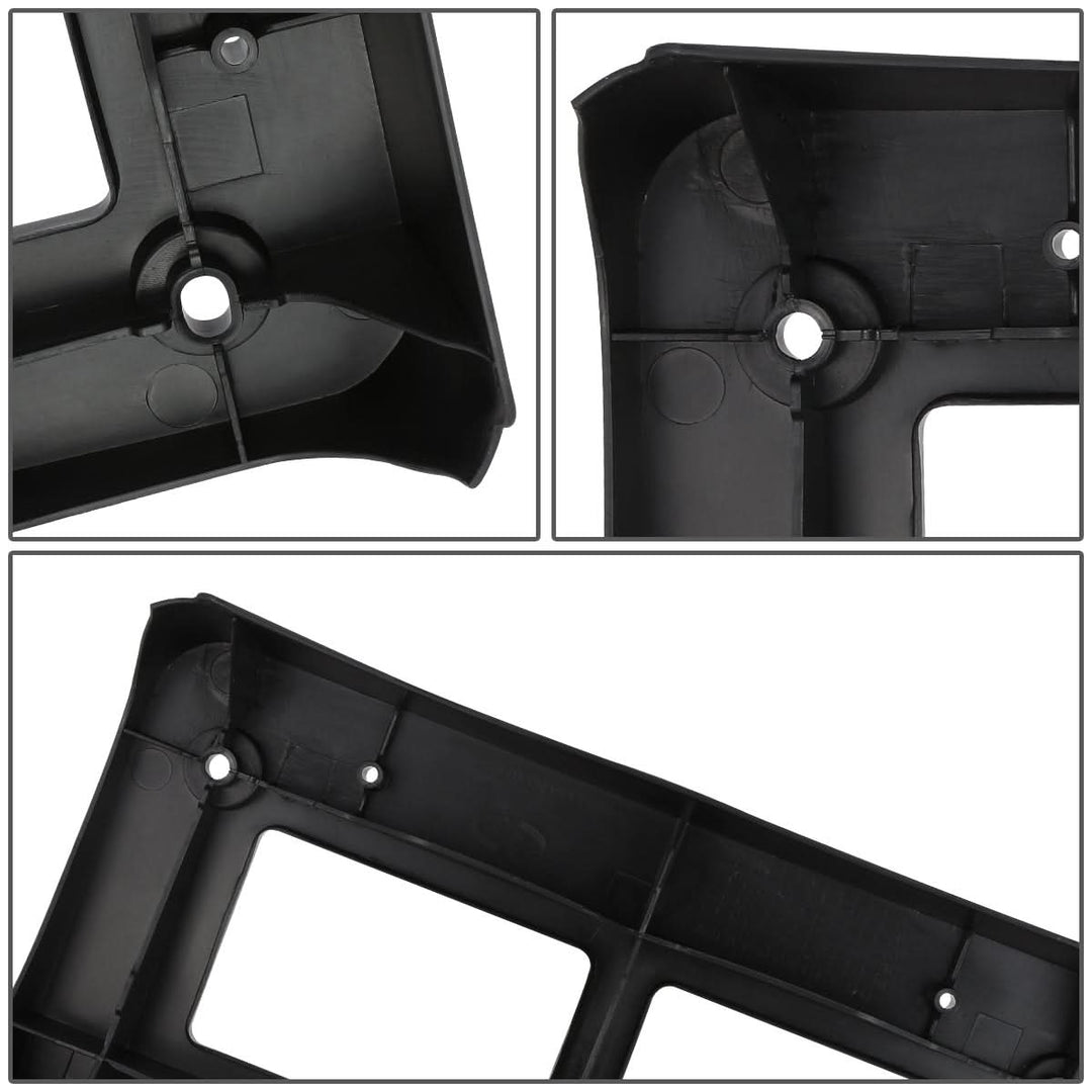2016-2021 Toyota Tacoma Front License Plate Mounting Bracket Black