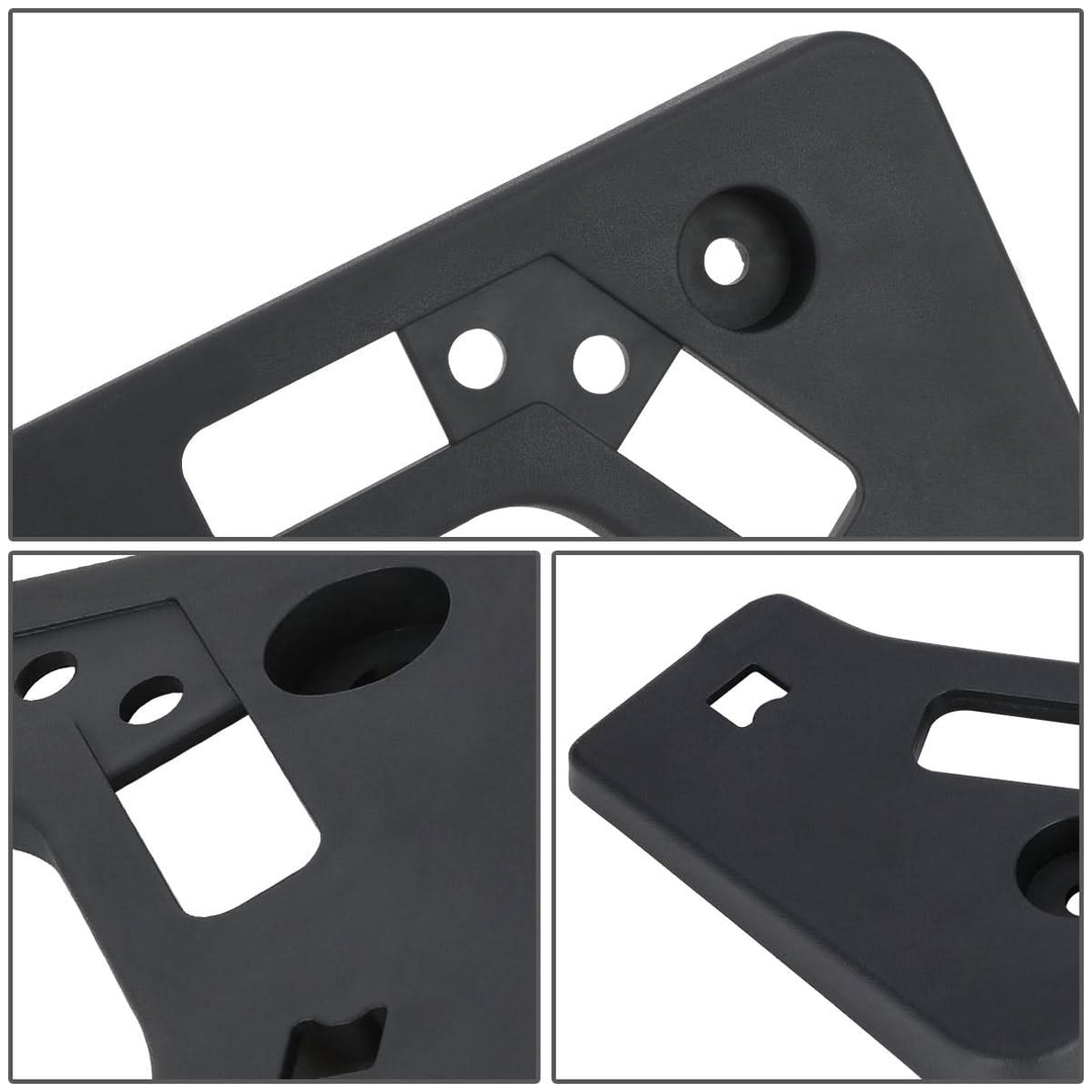 2016-2018 Toyota Prius Front License Plate Mounting Bracket - Black
