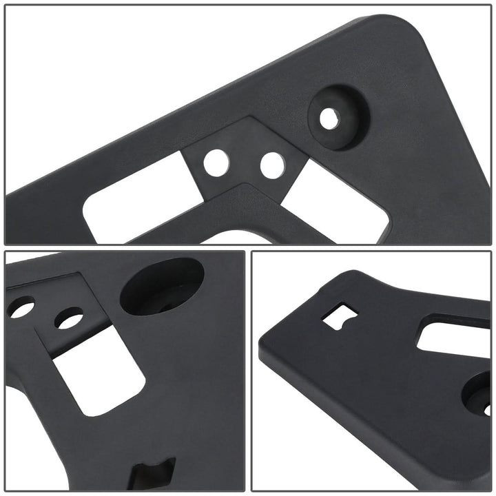 2016-2018 Toyota Prius Front License Plate Mounting Bracket - Black