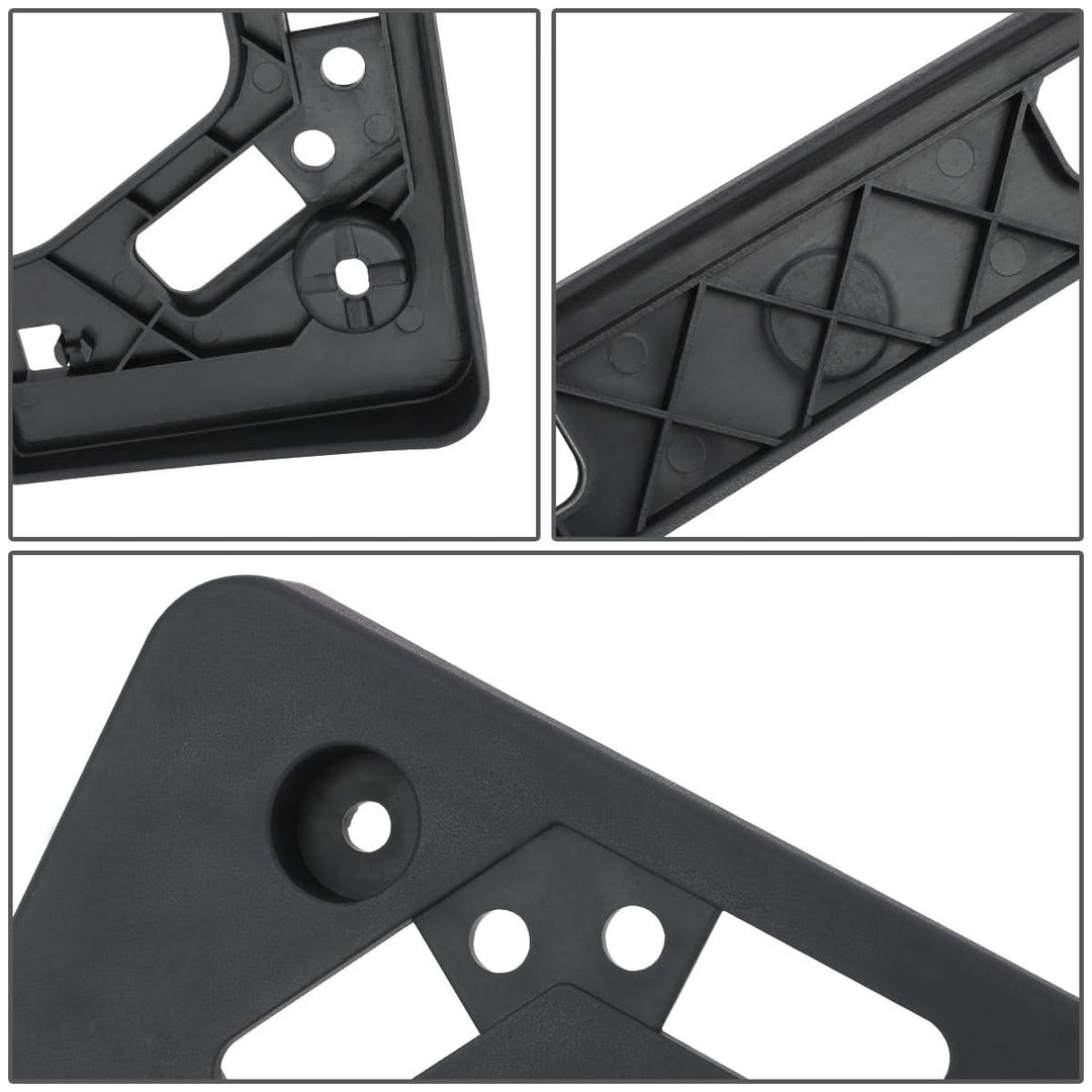 2016-2018 Toyota Prius Front License Plate Mounting Bracket - Black
