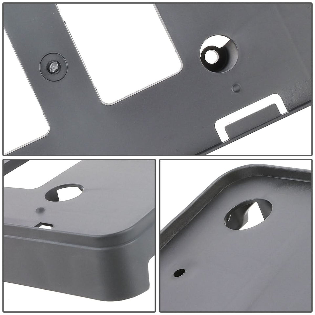 2016-2018 Toyota Avalon Front License Plate Mounting Bracket Black