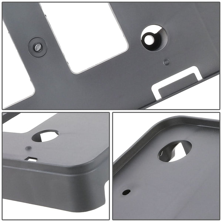 2016-2018 Toyota Avalon Front License Plate Mounting Bracket Black