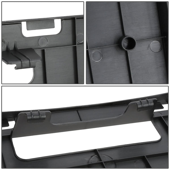 2017-2019 Toyota Corolla Front License Plate Mounting Bracket Black