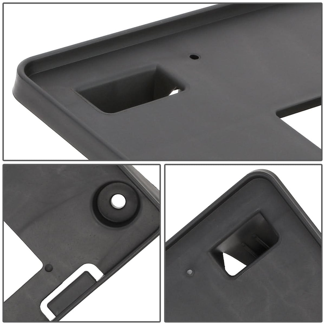 18-20 Toyota Sequoia Front License Plate Mounting Bracket - Black
