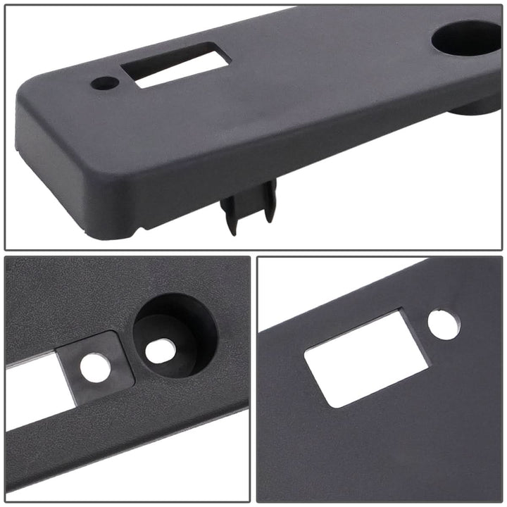 2018 Toyota Prius C Front License Plate Mounting Bracket - Black