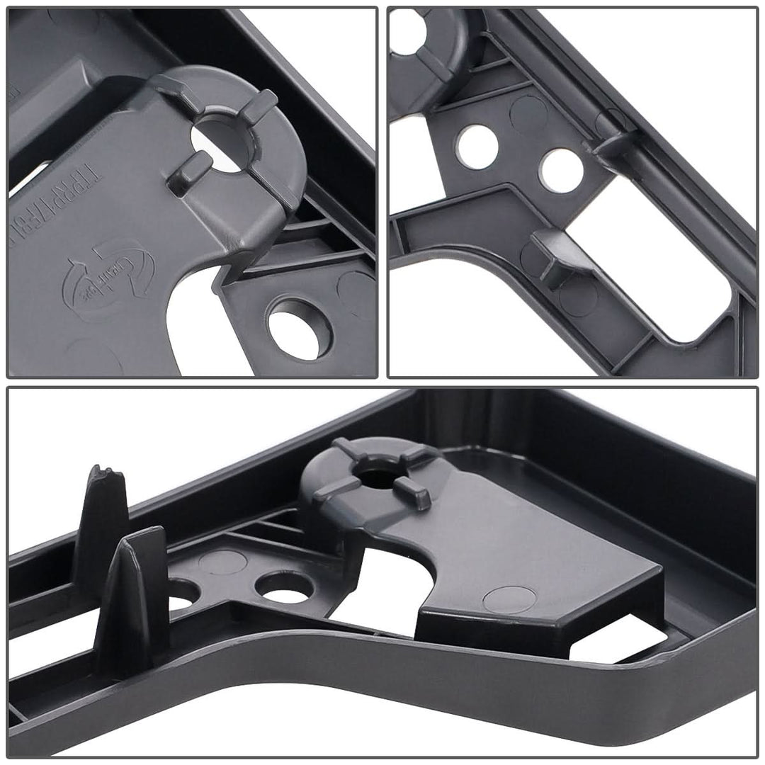 17-21 Toyota Prius Prime Front License Plate Mounting Bracket - Black