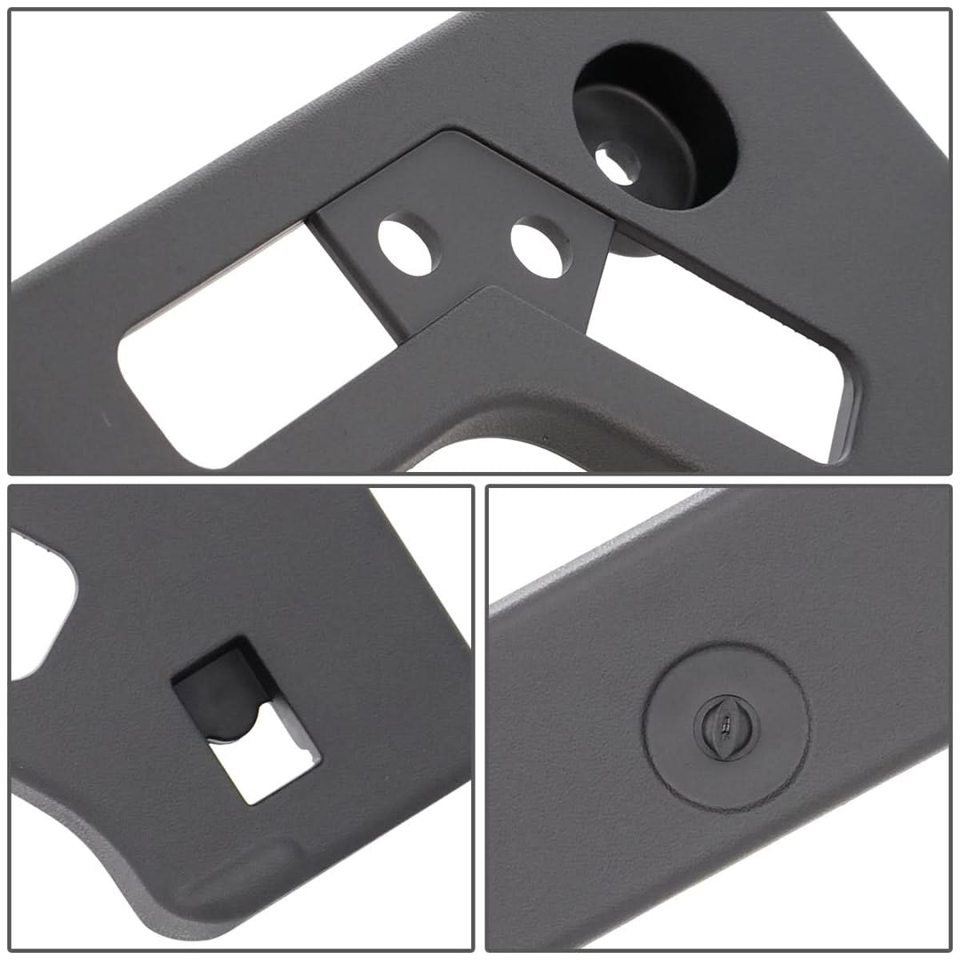 2019-2021 Toyota Prius Front License Plate Mounting Bracket - Black