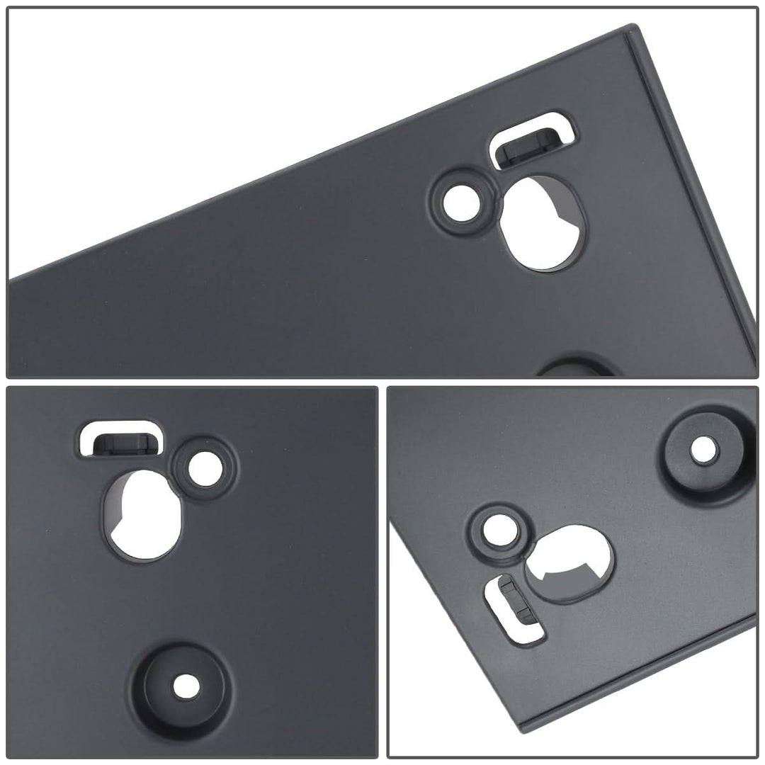 09-18 Volkswagen Tiguan Rear License Plate Mounting Bracket - Black