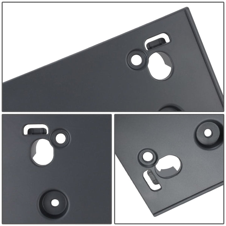 09-18 Volkswagen Tiguan Rear License Plate Mounting Bracket - Black