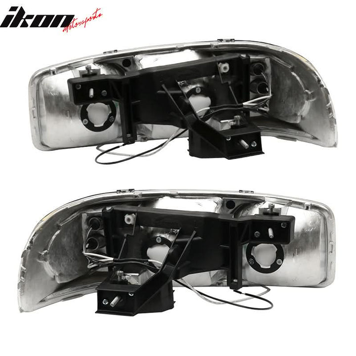 1999-2007 GMC Yukon Headlight & Bumper Lamp & Amber Reflector
