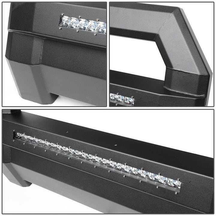 Universal Front Bumper Guard with LED Light