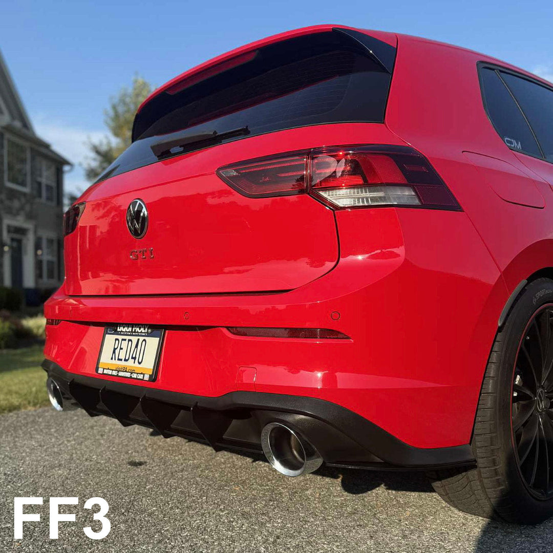 Rear Diffuser for MK8 & MK8.5 GTI (2022-2025) - gen2