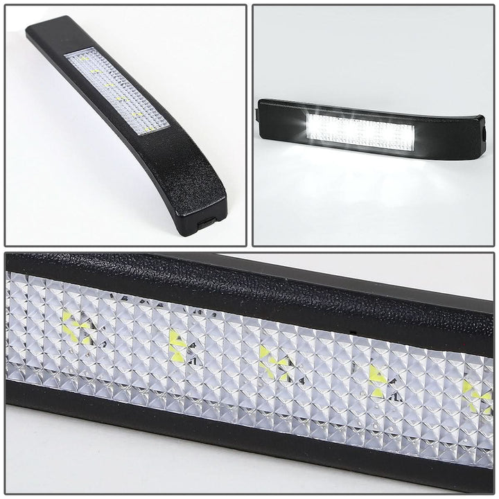 2009-2014 Ford F-150 Towing Mirror Side Lights - Chrome/White LED