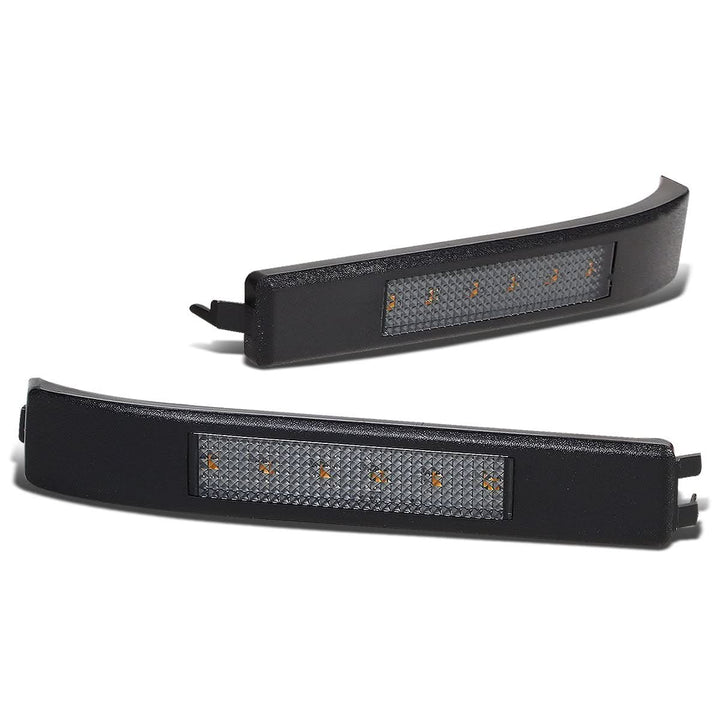 2009-2014 Ford F-150 Towing Mirror Side Light Pair Smoke/Amber
