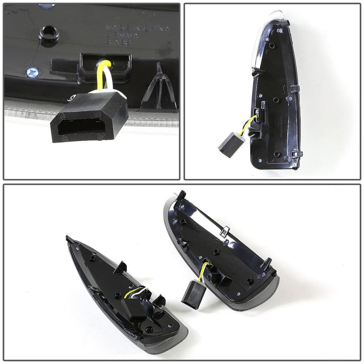 2000-2007 Ford Super Duty Side Mirror Lights - Towing Mirrors w/ Amber LED