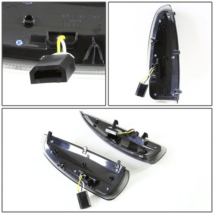 2000-2007 Ford F-250 F-350 Towing Mirror Side Lights - Smoke Amber LED