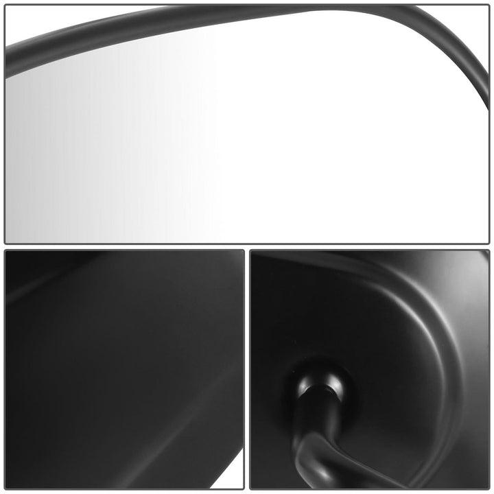 Universal Motorcycle Rearview Mirror Black