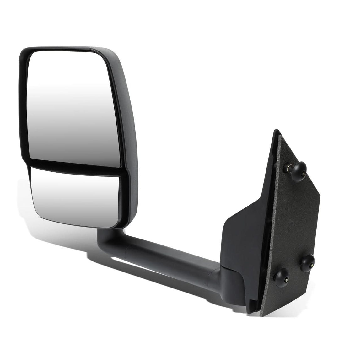 03-18 Chevy Express GMC Savana Manual Side Mirror Left Black