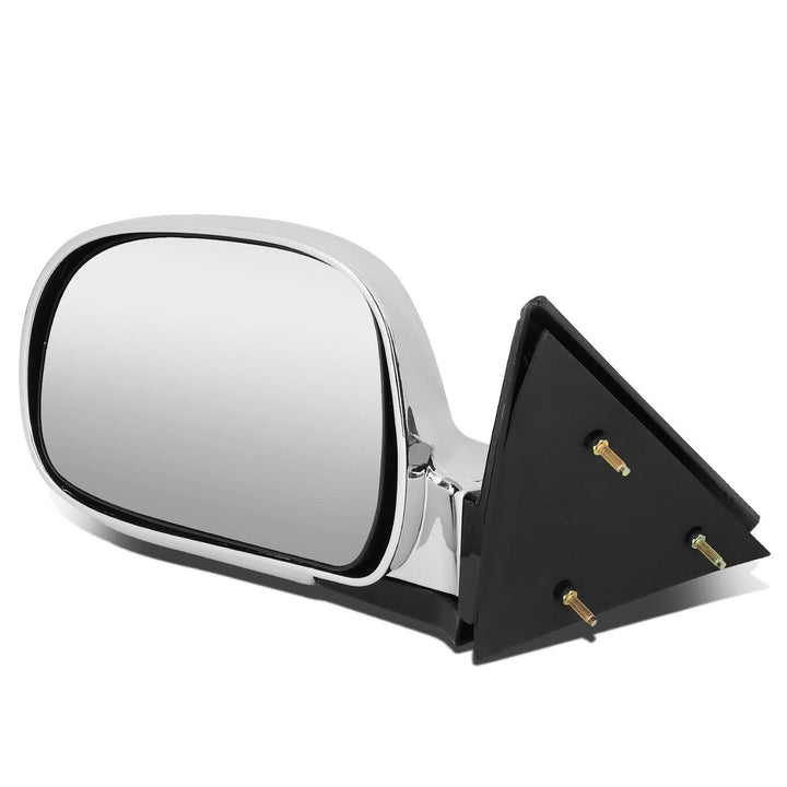88-02 Chevrolet C/K Series Manual Power Side Mirror Left Black