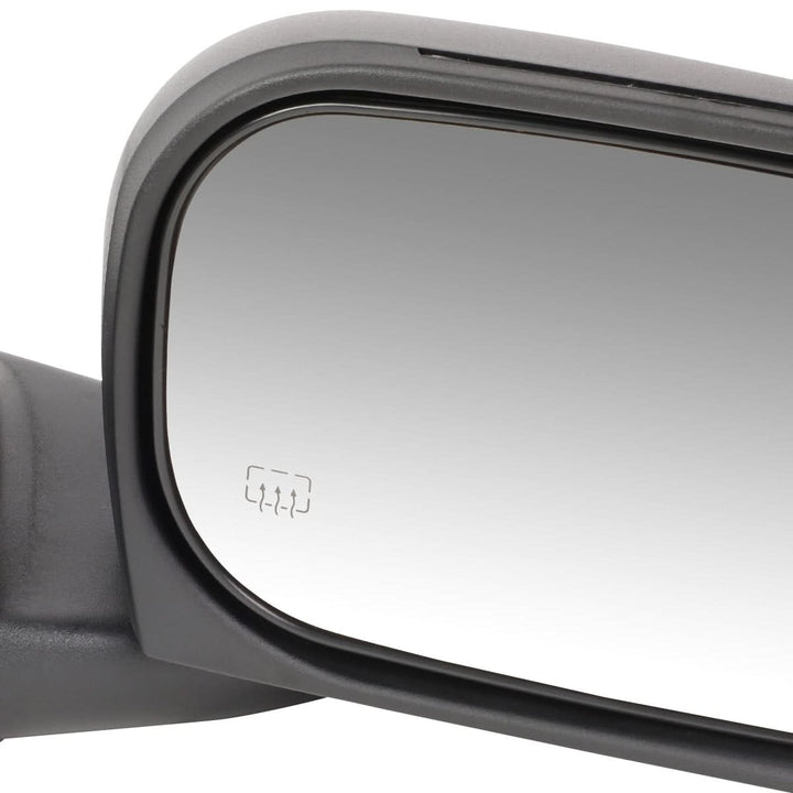 05-11 Dodge Dakota Powered Heated Side Mirror Right Black