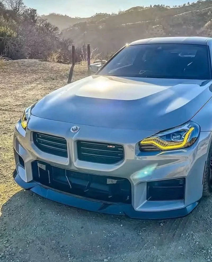 BMW 2 Series G87 M2 MHC Style Carbon Fiber Front Lip (2023+)