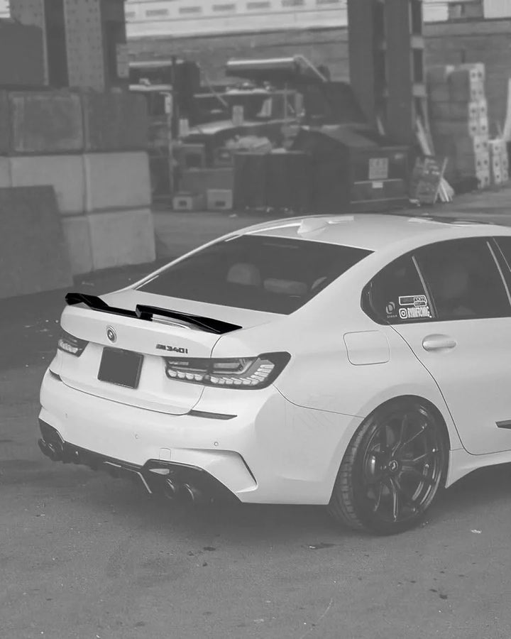 BMW 3 Series M3 G80 G20 M4 G82 G22 K2 Carbon Fiber Trunk Spoiler (2021 - 2023)