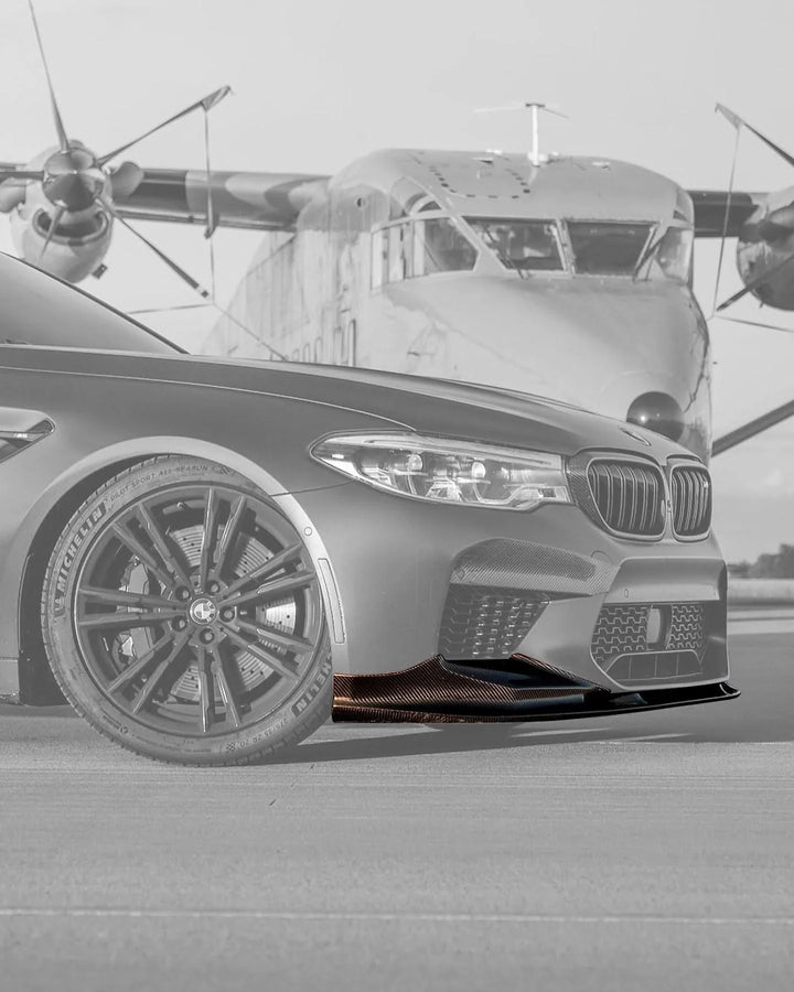 BMW 5 Series F90 M5 3D Style Carbon Fiber Front Lip (2018 +)