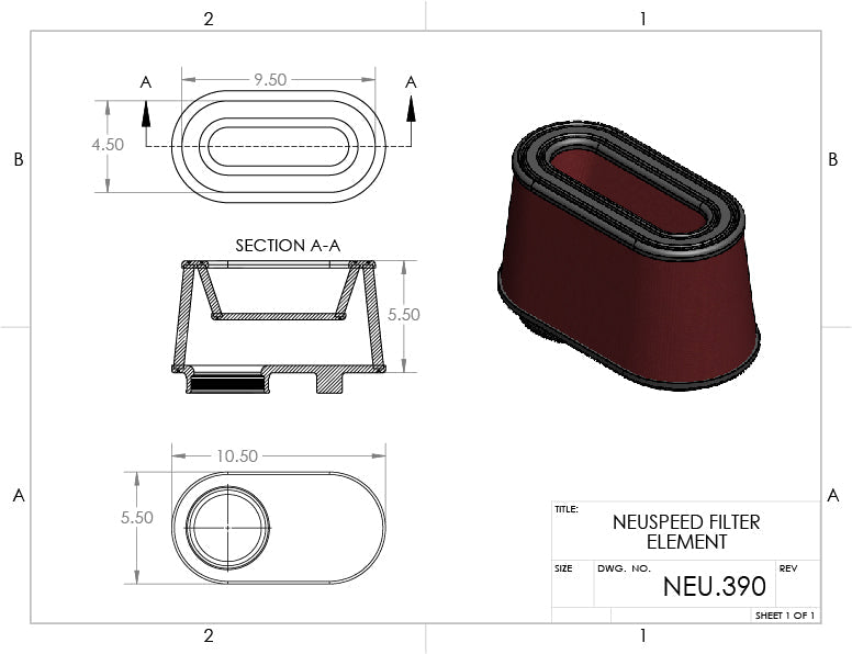 P-FLO Air Filter