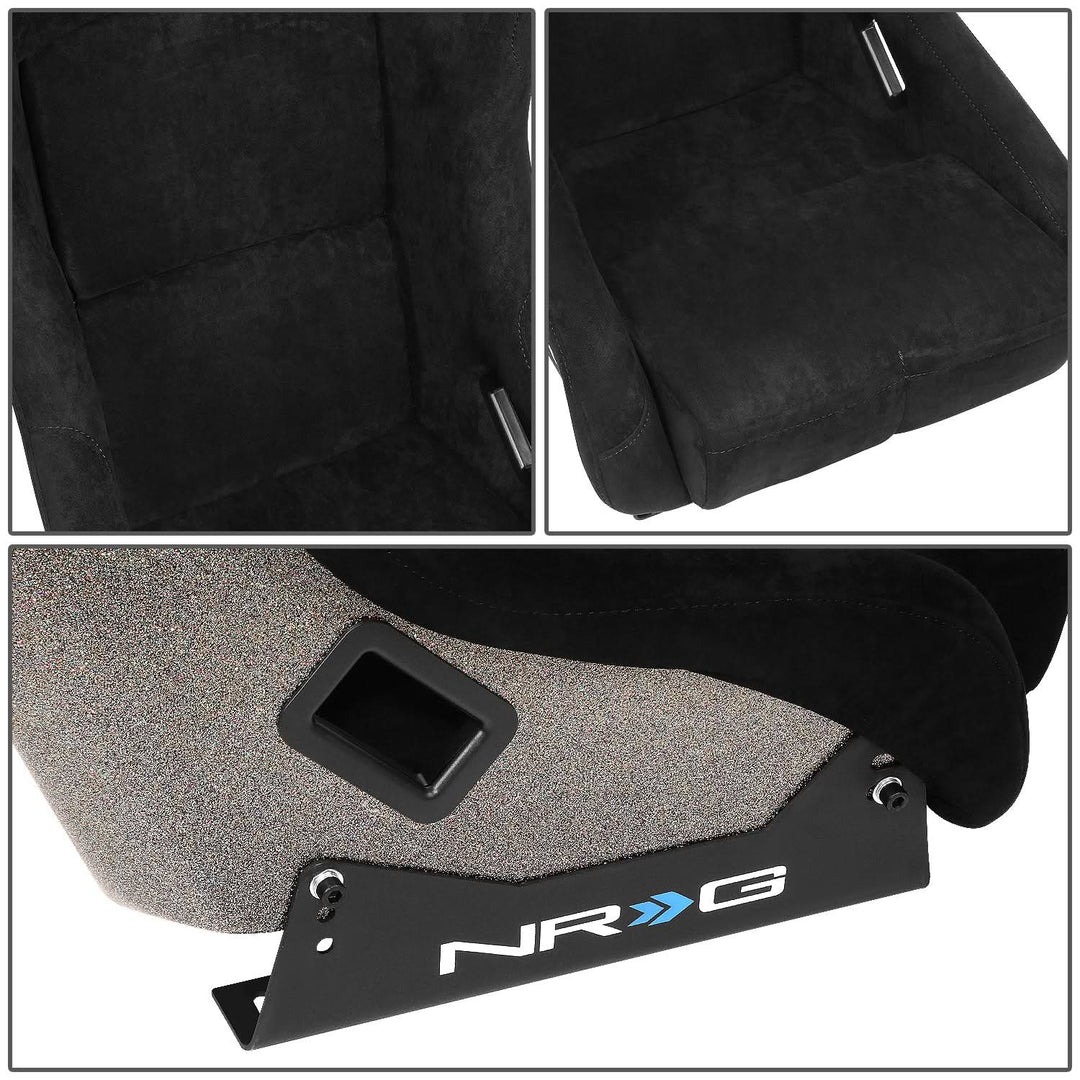Prisma Ultra Style Fixed Back Bucket Racing Seat - FRP