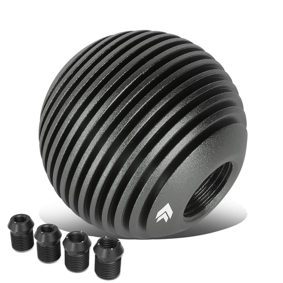 Heatsink Style Ball Shift Knob - 50MM - Gunmetal