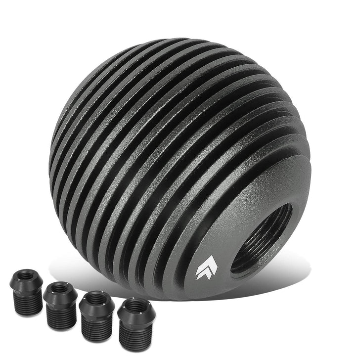 Heatsink Style Ball Shift Knob - 50MM - Gunmetal