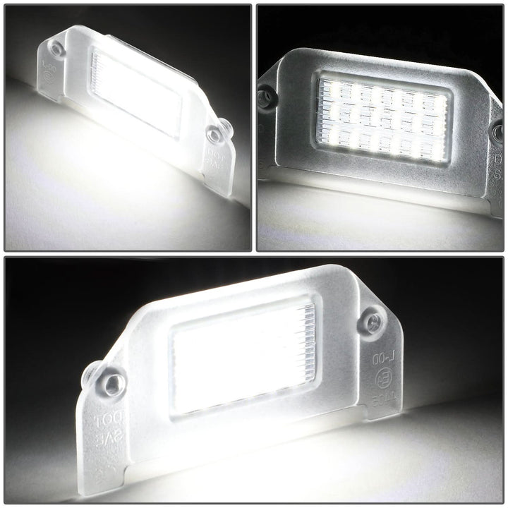LED License Plate Lamp for Chrysler 300/Sebring Dodge Dart/Challenger/Avenger/Charger/Magnum - White