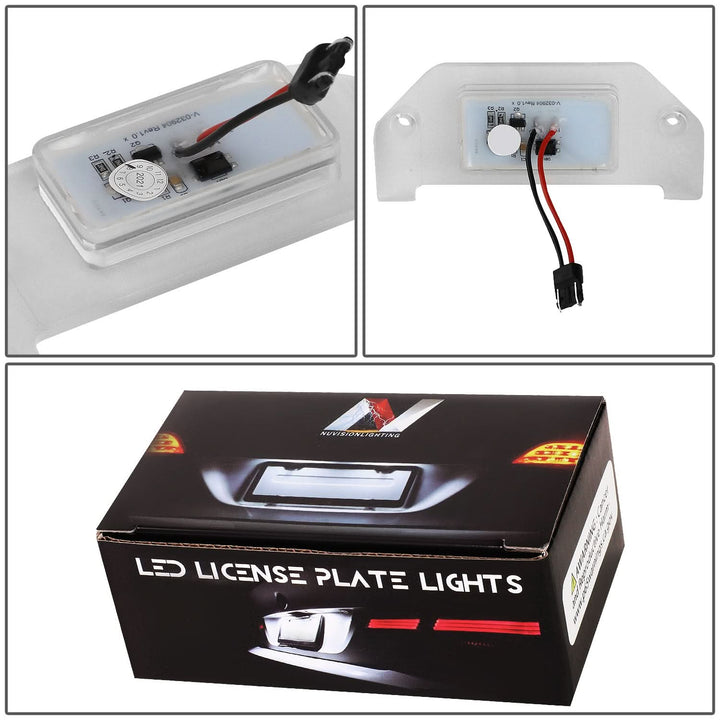 LED License Plate Lamp for Chrysler 300/Sebring Dodge Dart/Challenger/Avenger/Charger/Magnum - White