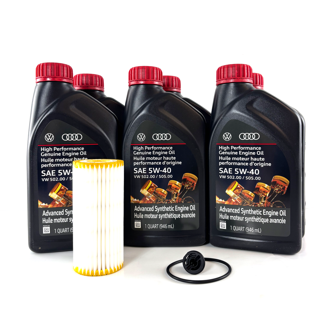 Genuine VW/Audi | Oil Change Kit 5W-40 | Audi TT/TTS (8S) 2016-2018
