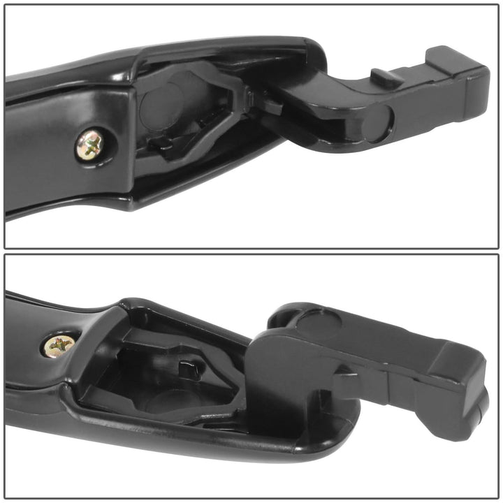 08-17 Mitsubishi Lancer Door Pull Handle w/ Cover & Key Hole - Front Left