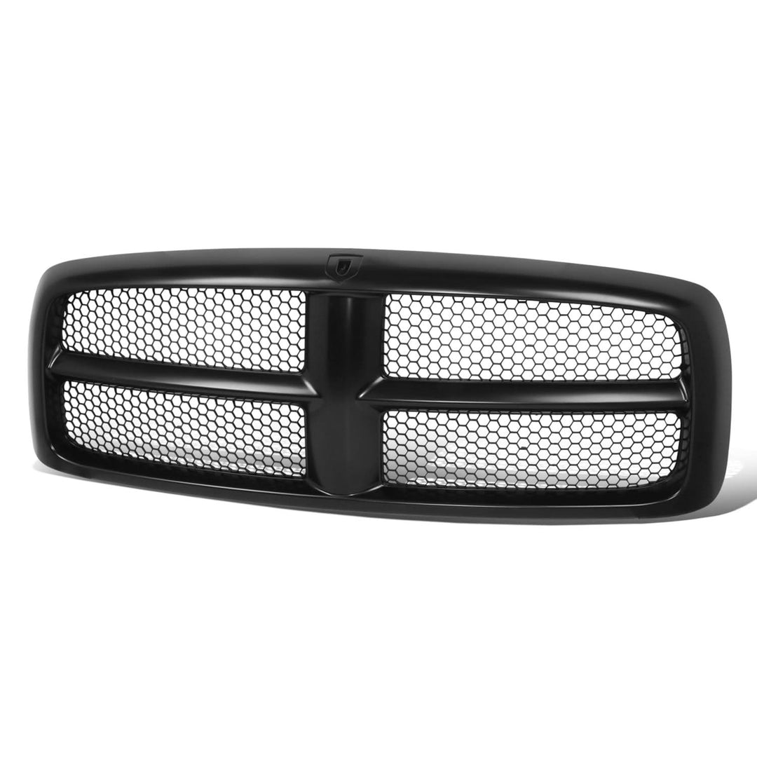 2002-2005 Dodge Ram Black Honeycomb Mesh Grille Assembly