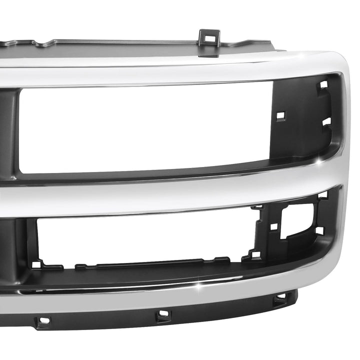 1996-2002 GMC Savana Front Grille Chrome/Silver/Grey