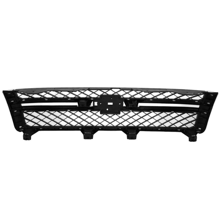 2007-2013 Chevrolet Silverado Dark Gray Chrome Frame Grille