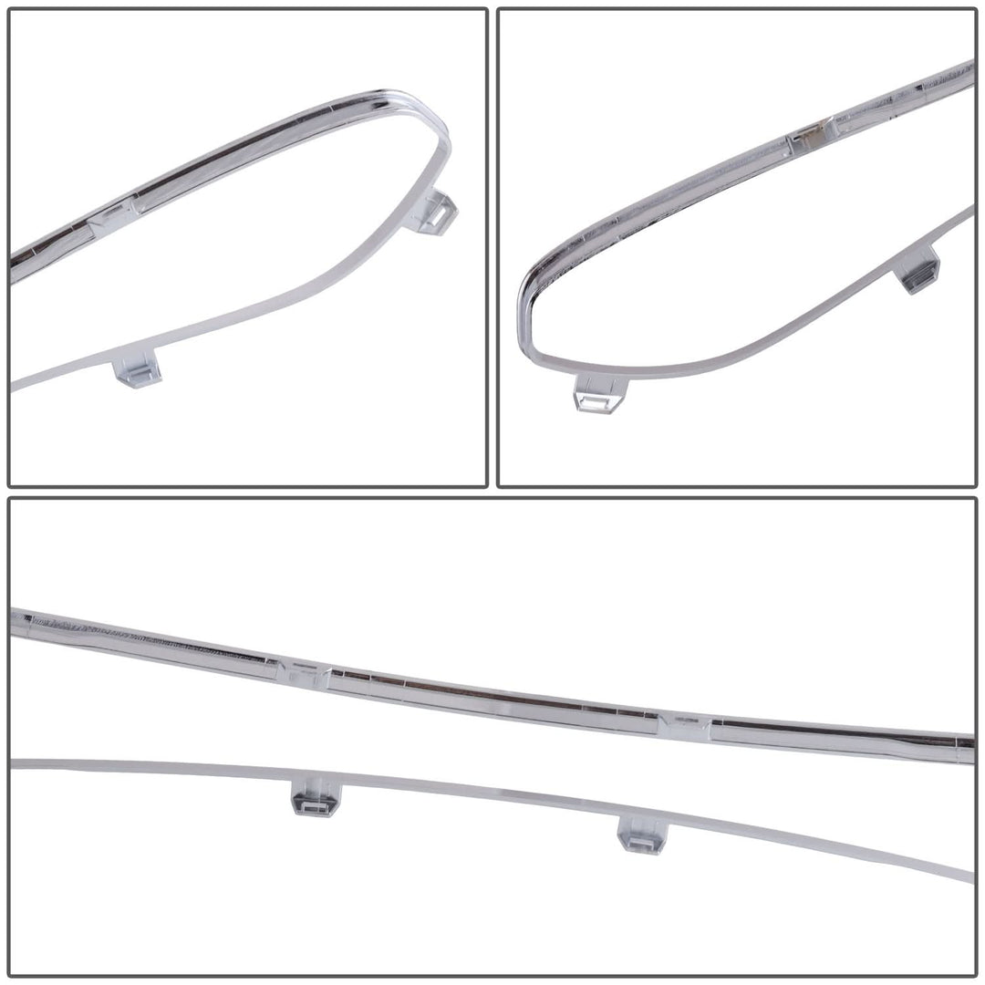 2010-2012 Ford Fusion Front Bumper Grille Molding Chrome Trim