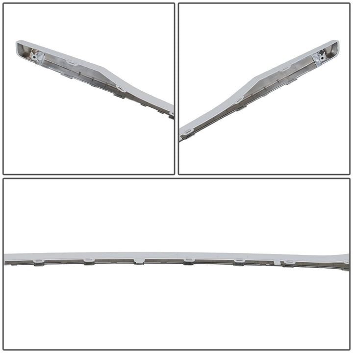 2013+ Honda Civic Front Bumper Lower Chrome Grille Trim Molding
